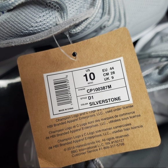 Champion gray Sz 10 running shoes main image 9